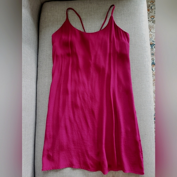 Magenta Forever 21 Slip Dress - Picture 1 of 6
